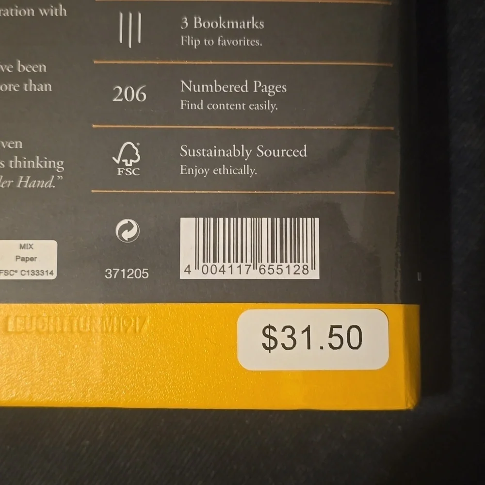 ❤️BUY 5 GET 3 FREE  Bullet Journal Edition 2, Black, Retail  $31.50US